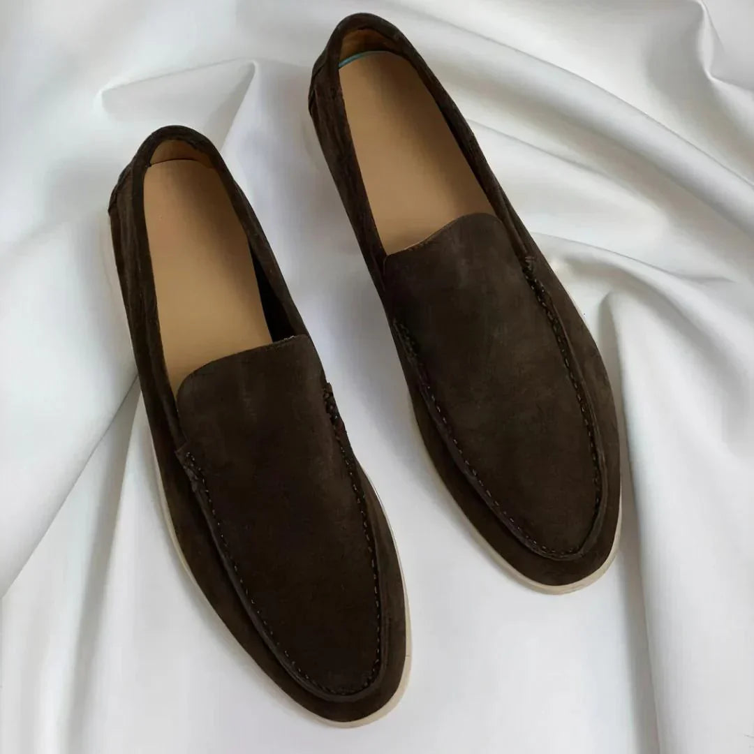 Leblanc™ | Mocassin en daim de qualité supérieure
