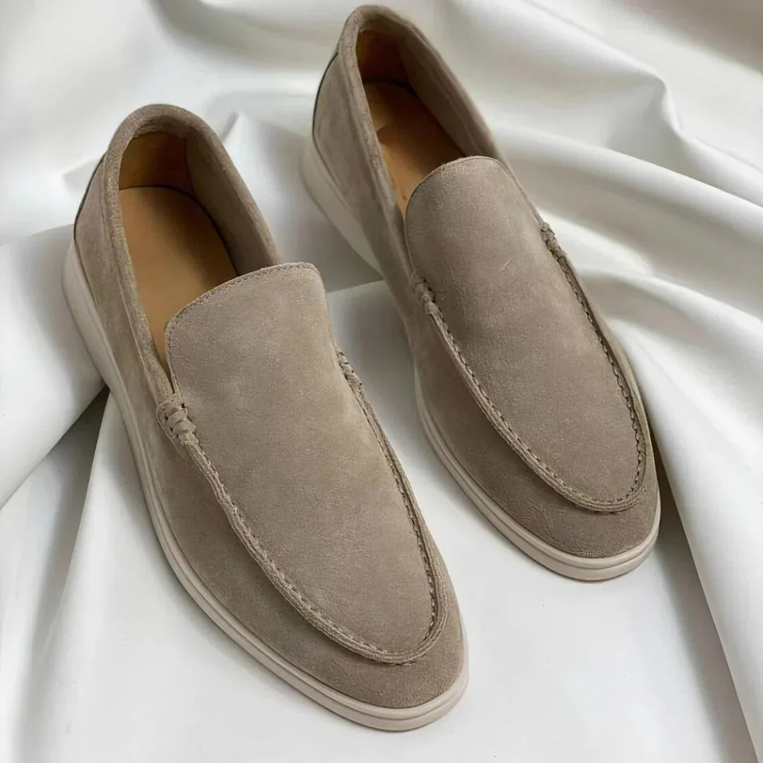 Leblanc™ | Mocassin en daim de qualité supérieure