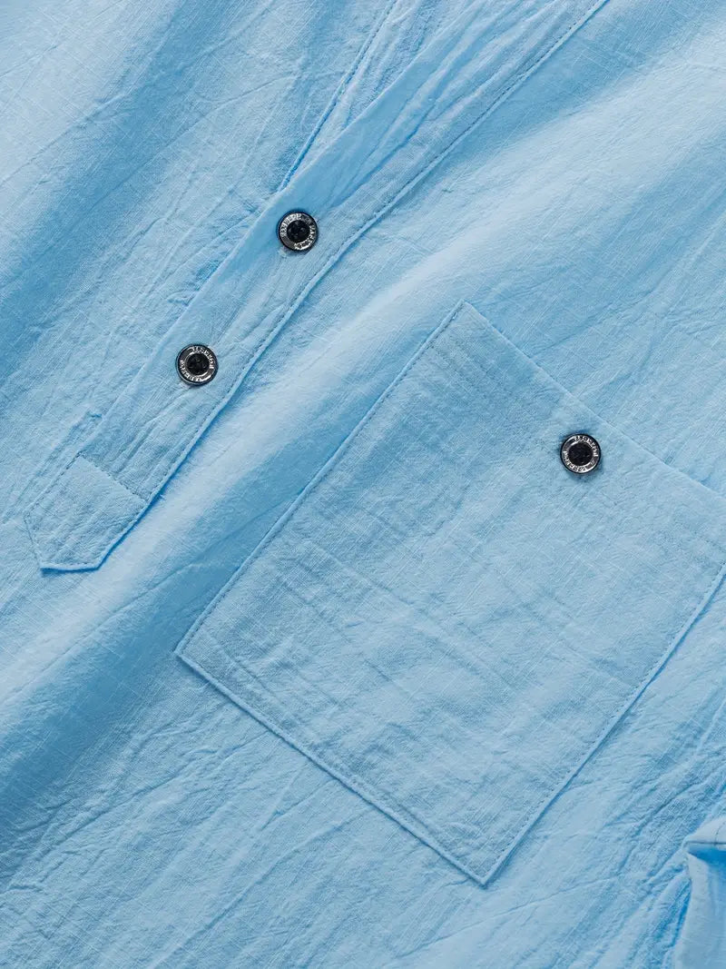 Leblanc™ | Chemise élégante à manches courtes