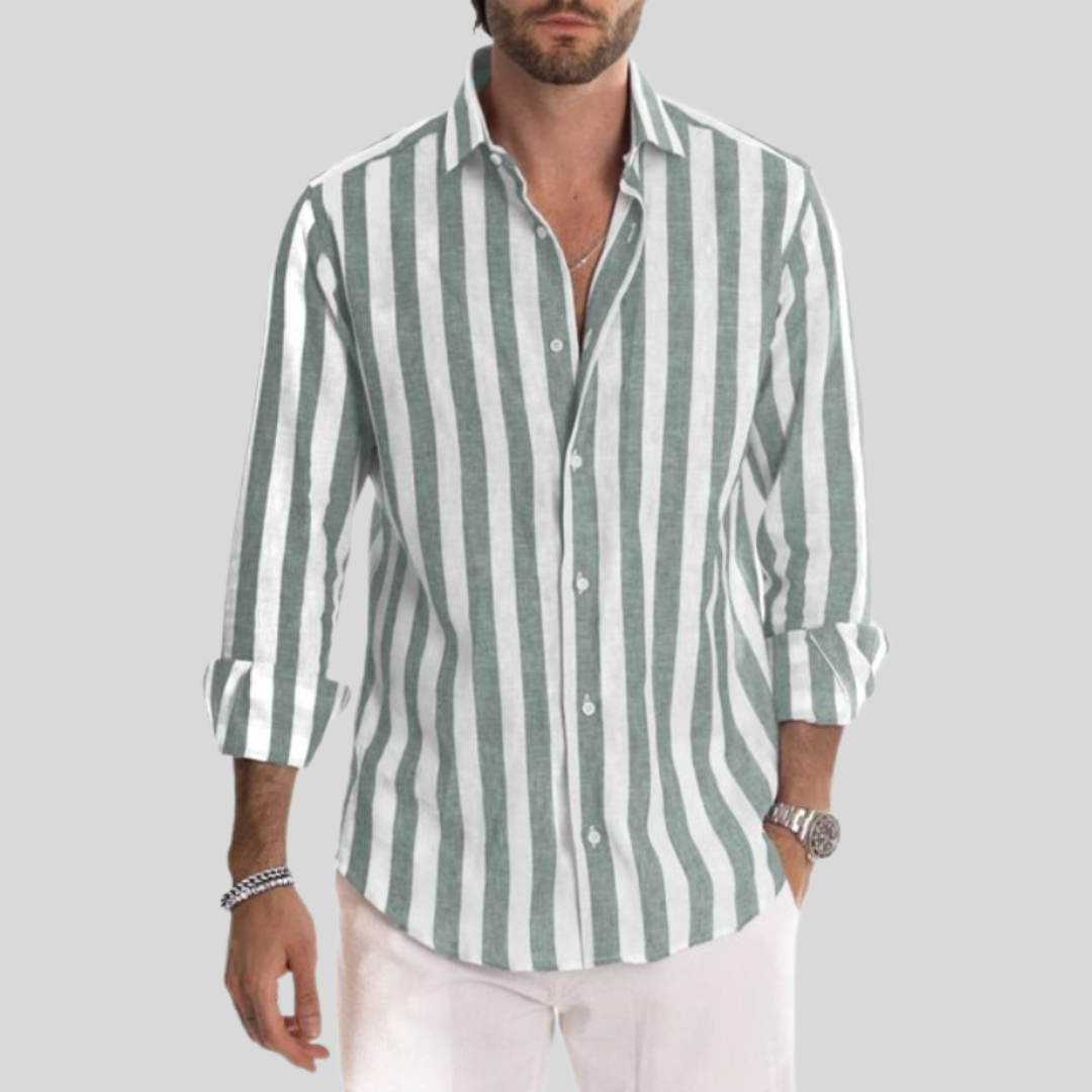Leblanc™ | Chemise Décontractée À Manches Longues
