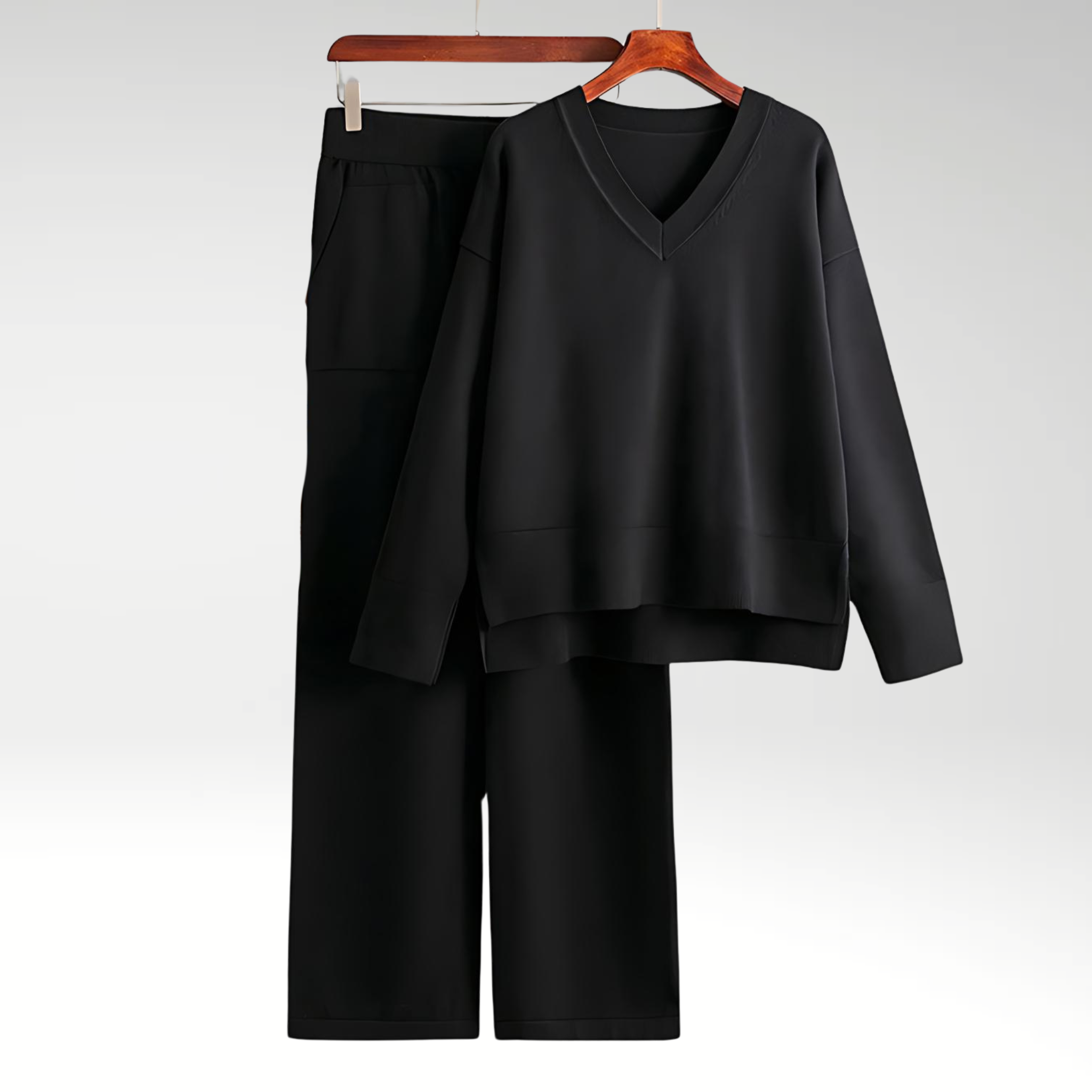 Leblanc™ | Luxe Ensemble deux pièces col V