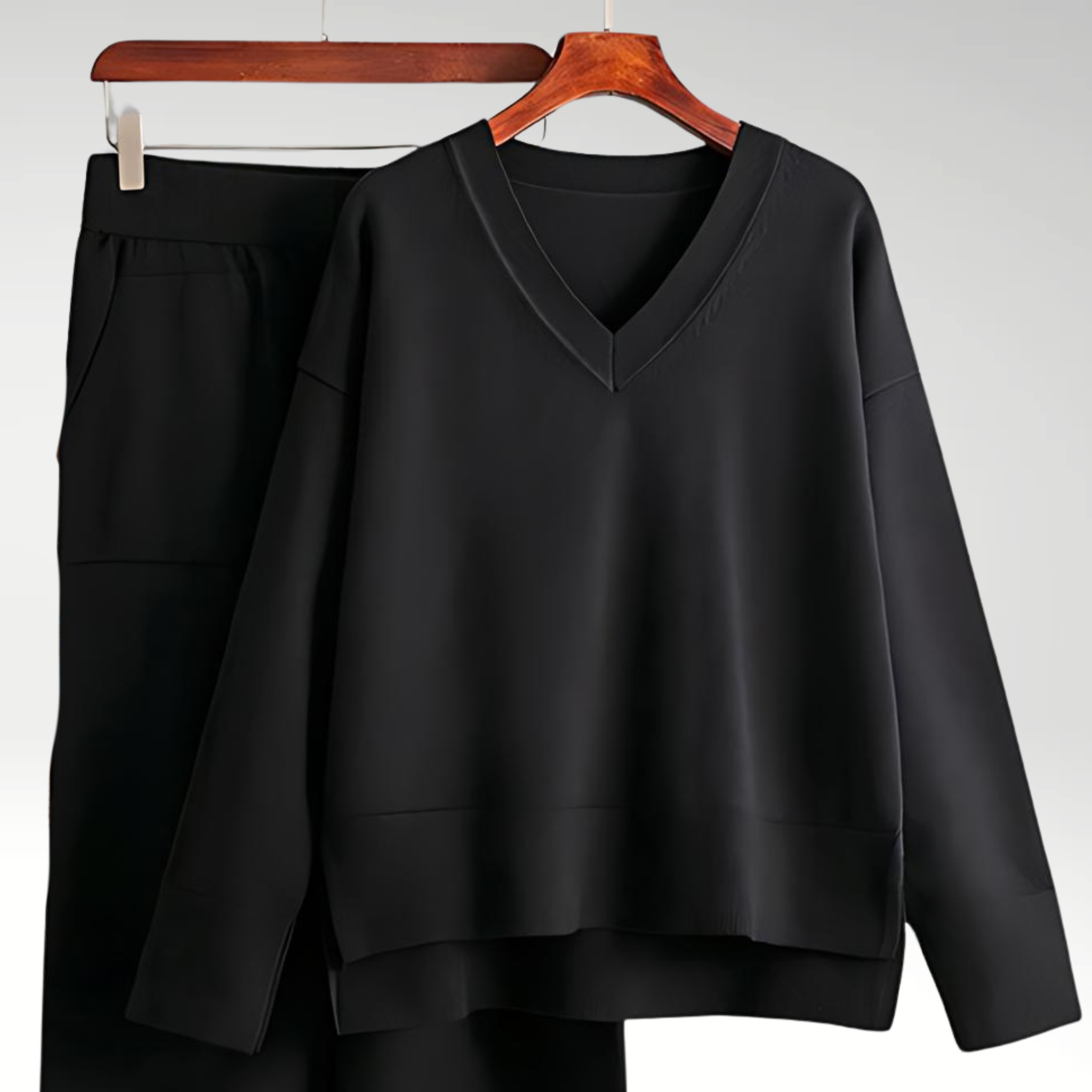 Leblanc™ | Luxe Ensemble deux pièces col V