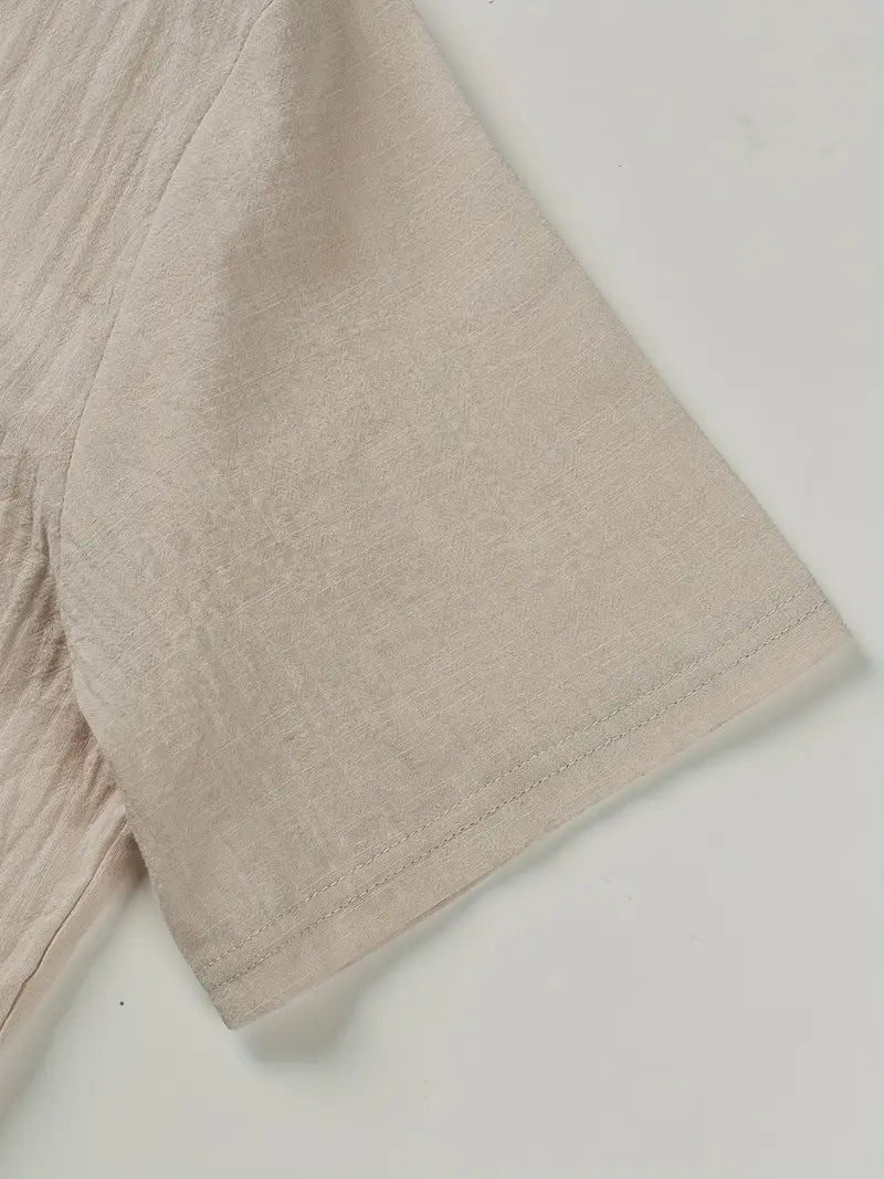 Leblanc™ | Chemise élégante à manches courtes