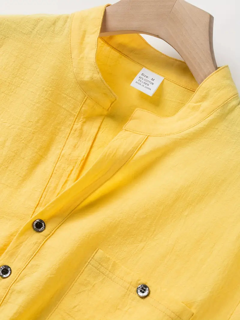 Leblanc™ | Chemise élégante à manches courtes