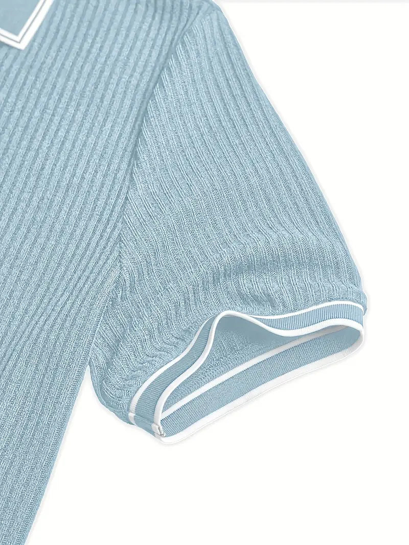 Leblanc™ | Polo élégant à manches courtes