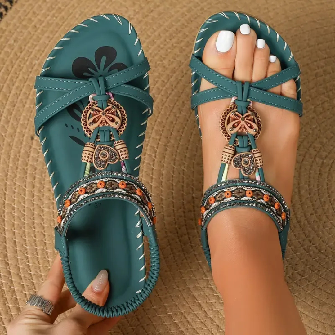 Leblanc™ | Sandales Style Ibiza Alliant Confort et Élégance