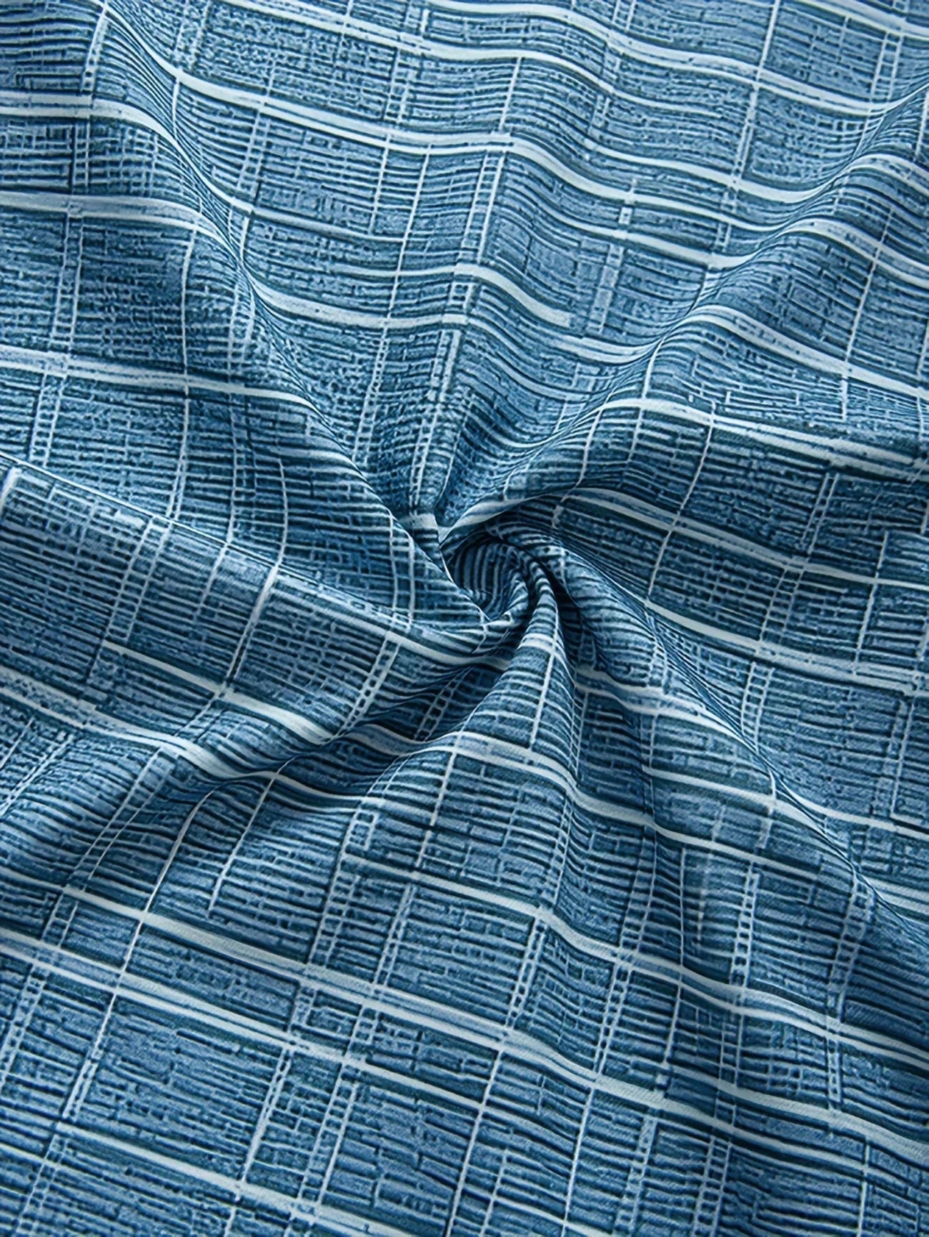 Leblanc™ | Chemise élégante à motif rayé et à carreaux