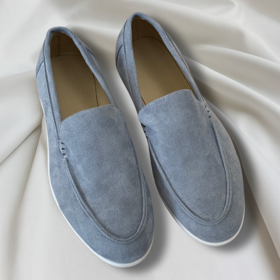 Leblanc™ | Mocassin en daim de qualité supérieure