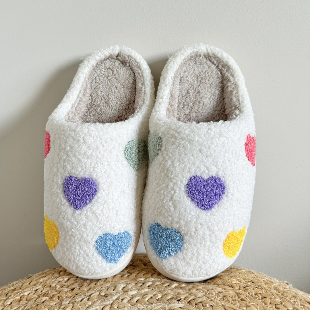 Leblanc™ | Colourful Heart Slippers