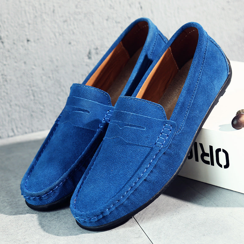 Leblanc™ | Mocassins rétro en daim pour homme