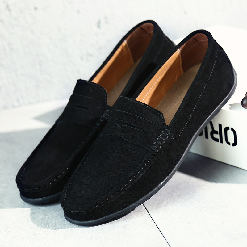 Leblanc™ | Mocassins rétro en daim pour homme
