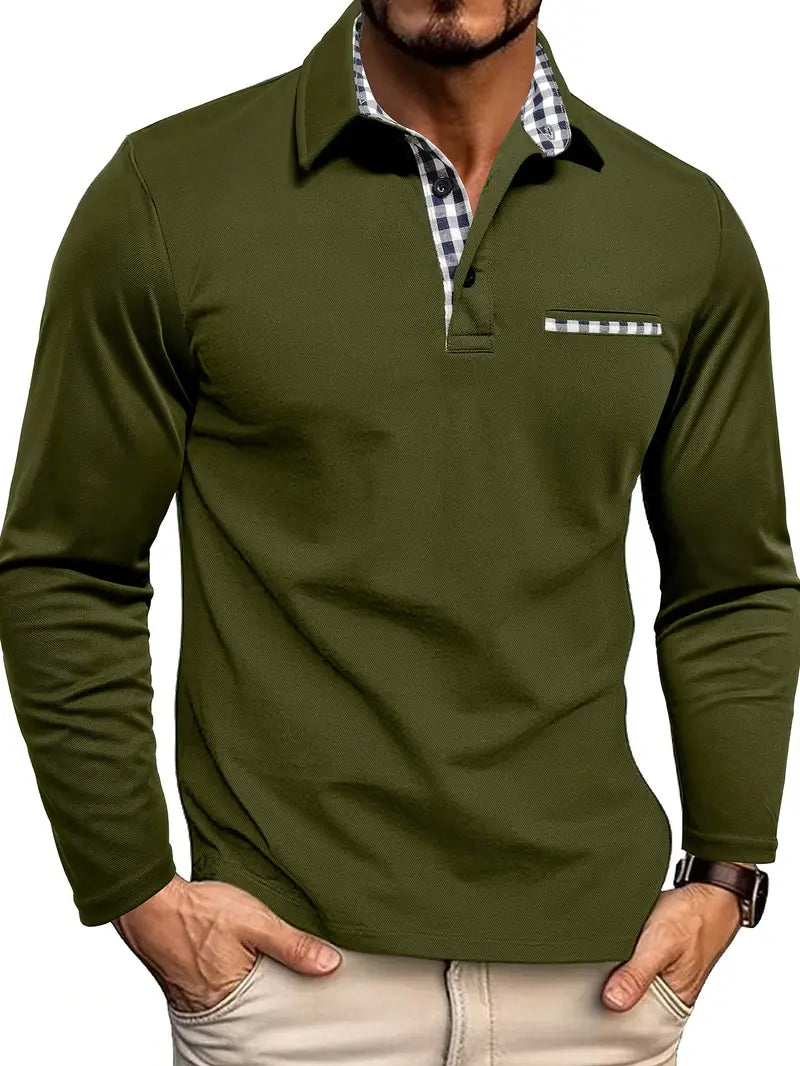 Leblanc™ | Polo Homme à Manches Longues Premium