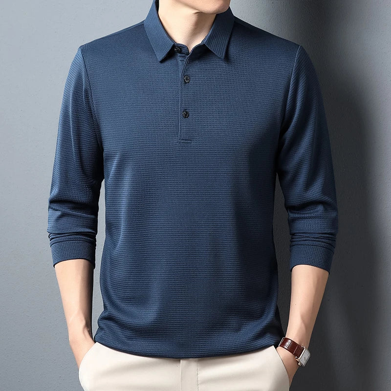 Leblanc™ | Polo élégant à manches longues