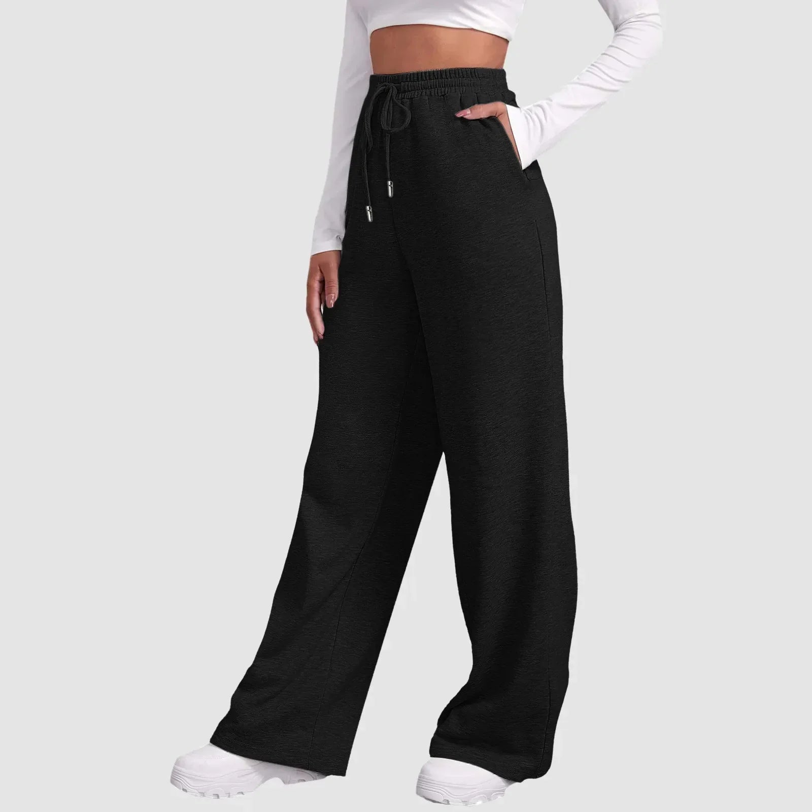 Leblanc™ | Joggers à jambe large et coupe décontractée