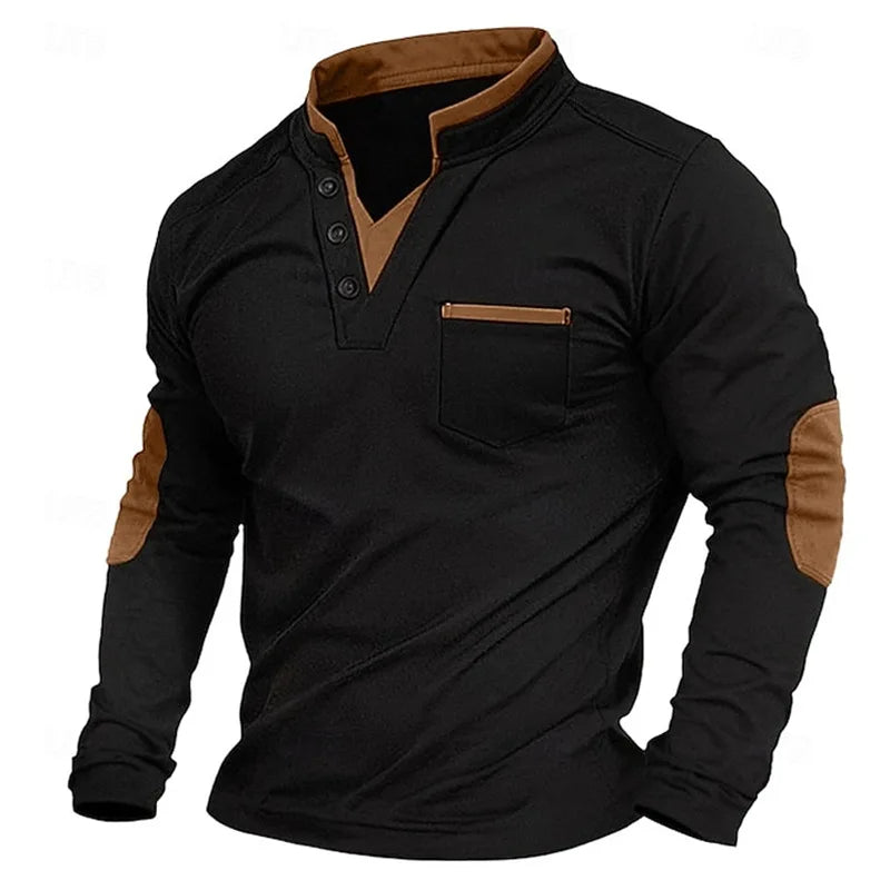 Leblanc™ | Sweat-shirt à col en V pour homme