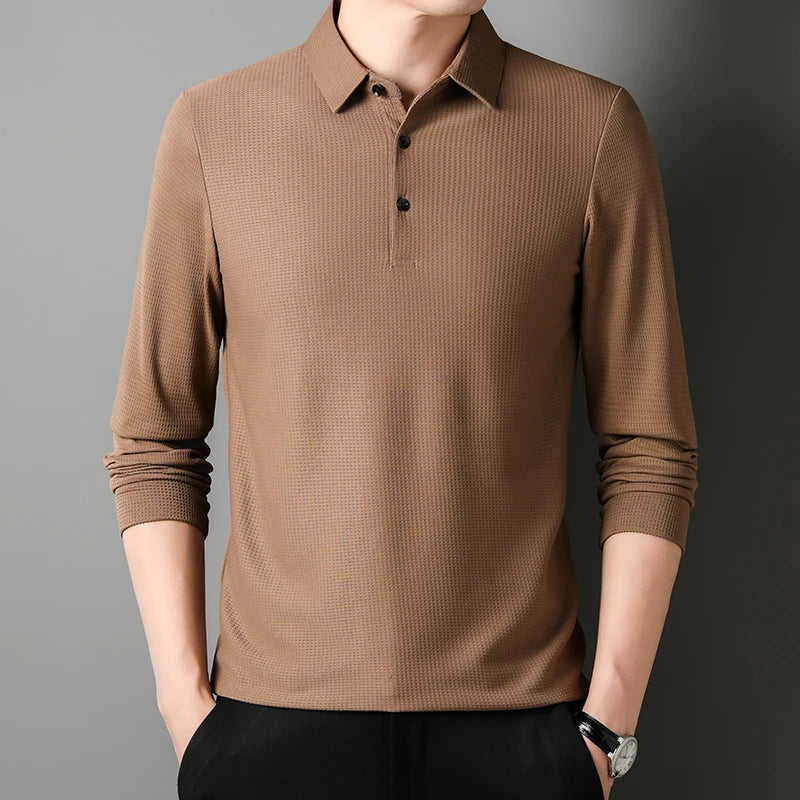 Leblanc™ | Polo élégant à manches longues