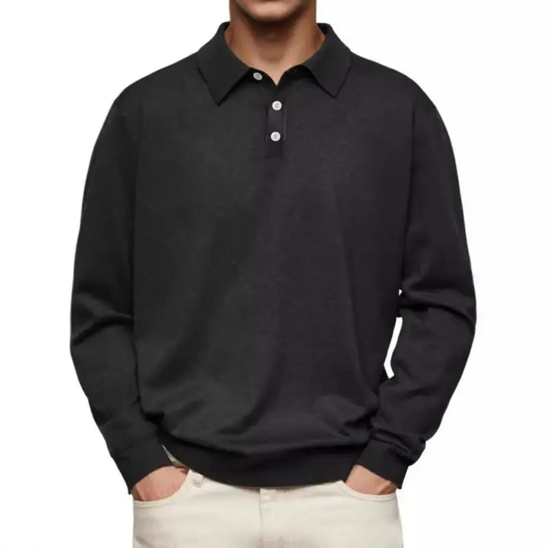 Leblanc™ | Polo décontracté à manches longues