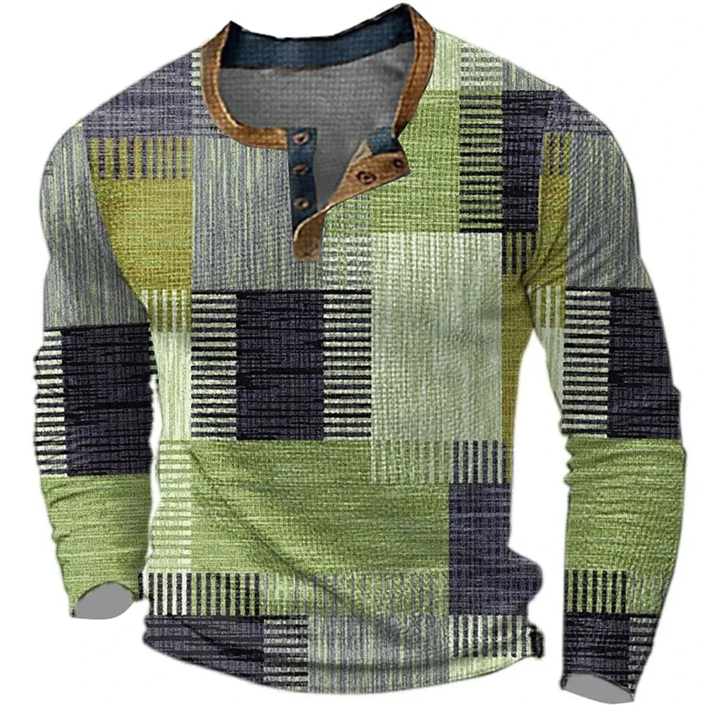 Leblanc™ | Chemise colorée à manches longues pour homme