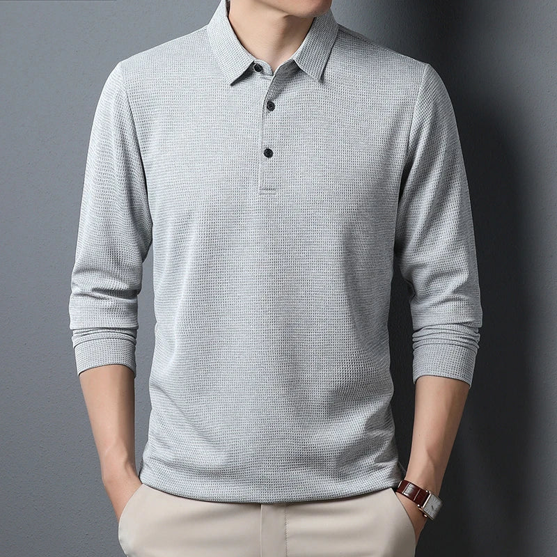 Leblanc™ | Polo élégant à manches longues