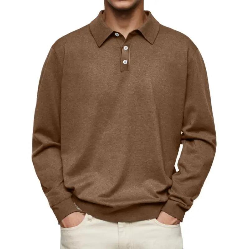Leblanc™ | Polo décontracté à manches longues