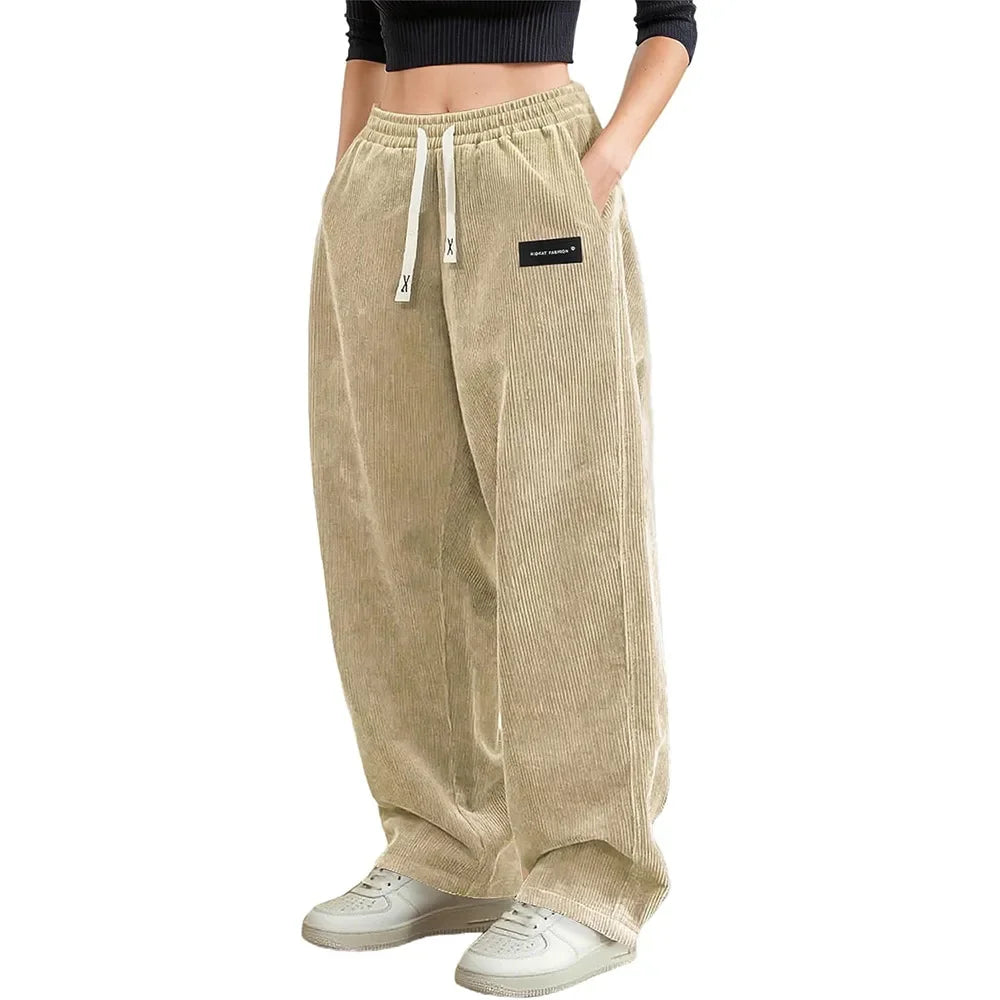 Leblanc™ | Pantalon velours côtelé unisexe coupe ample