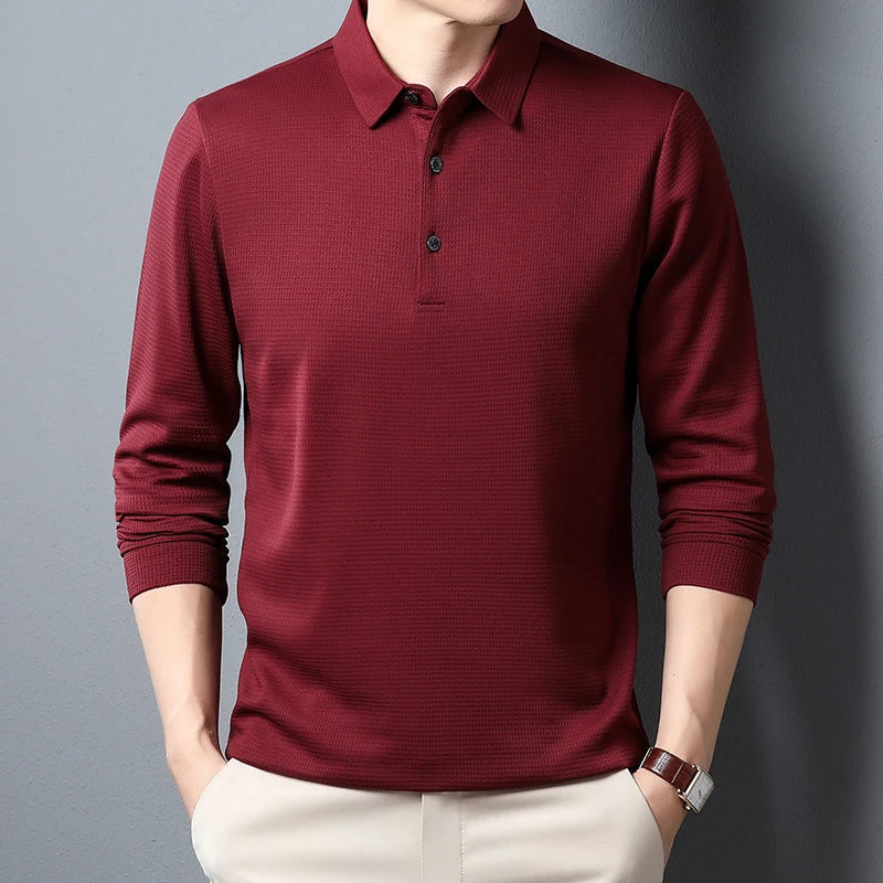 Leblanc™ | Polo élégant à manches longues