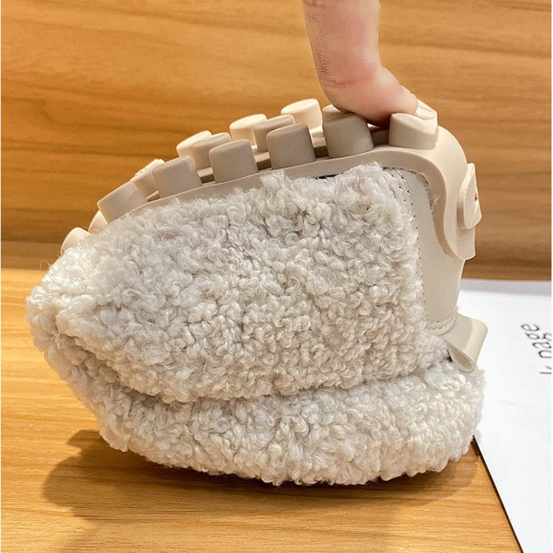 Leblanc™ | Mocassins en peluche pour femmes