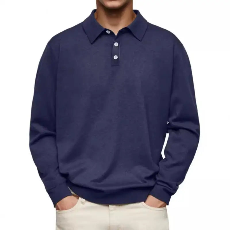 Leblanc™ | Polo décontracté à manches longues