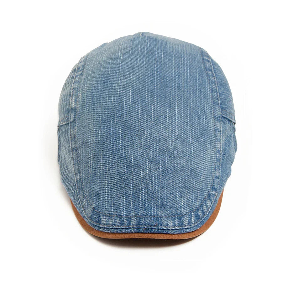 Leblanc™ | Casquette plate en denim