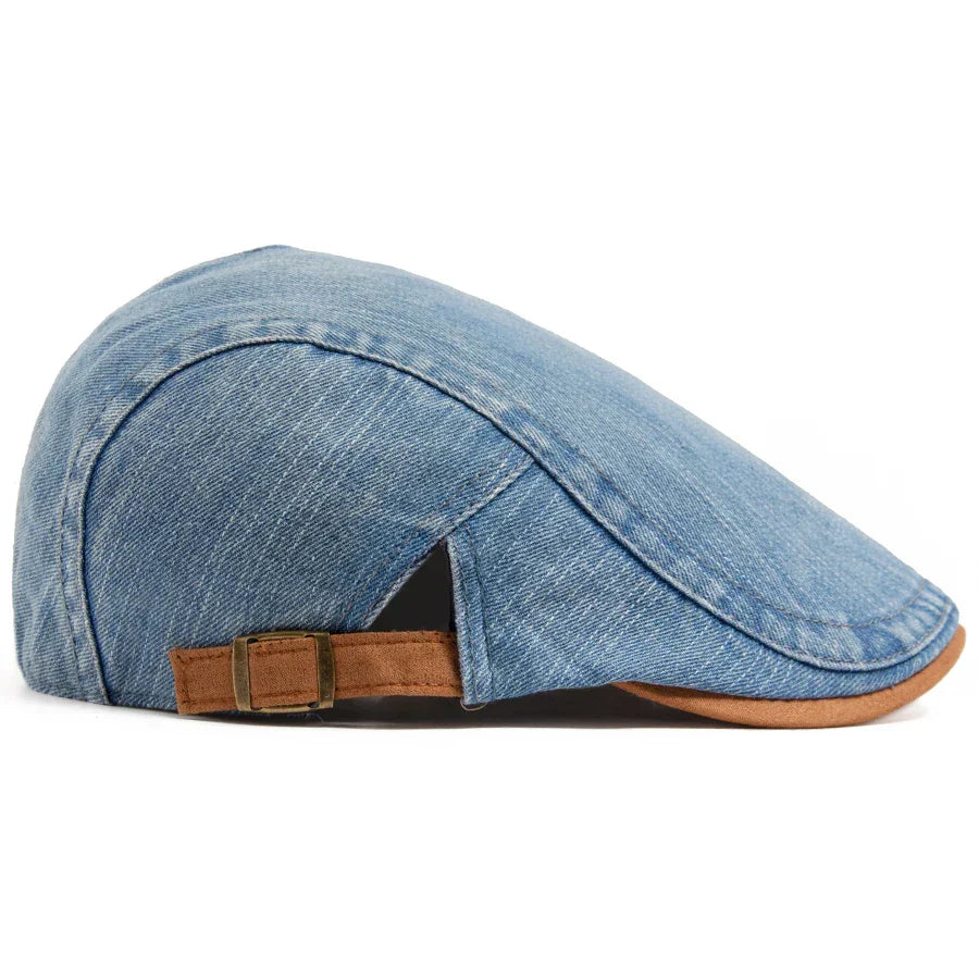 Leblanc™ | Casquette plate en denim
