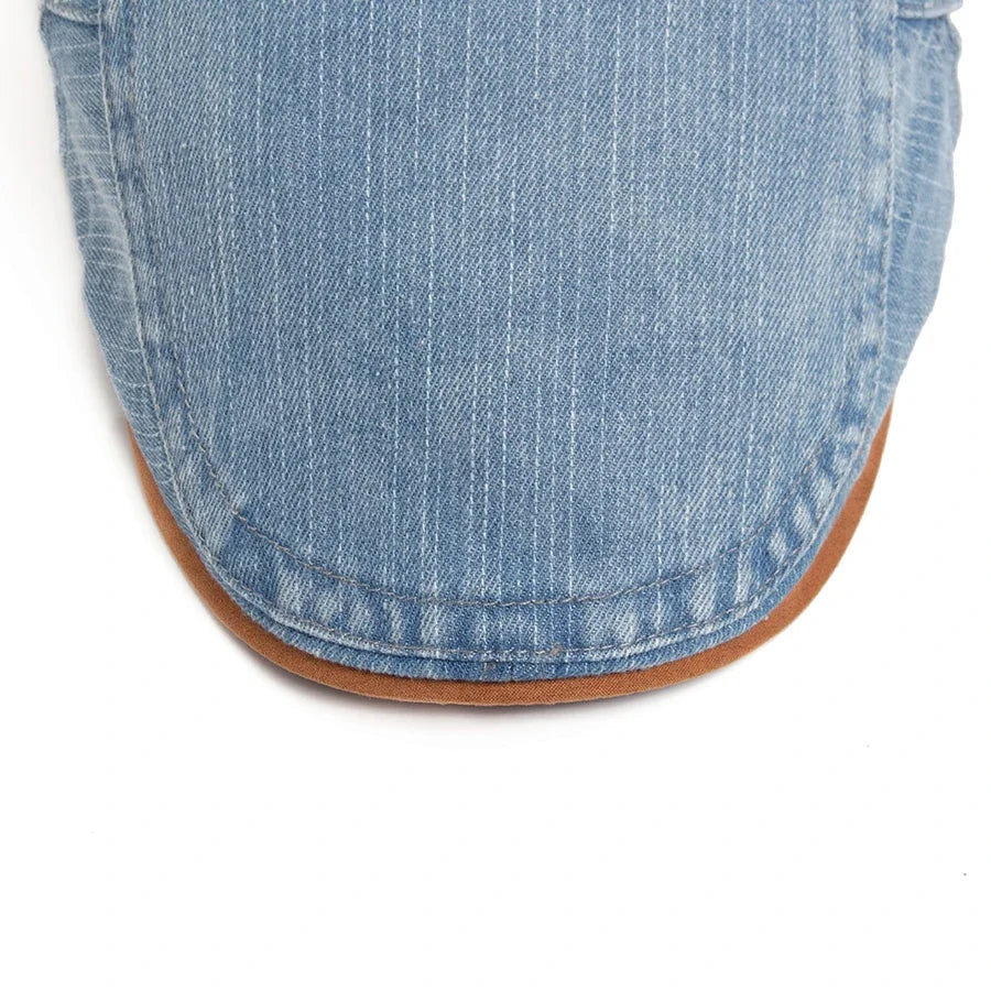 Leblanc™ | Casquette plate en denim
