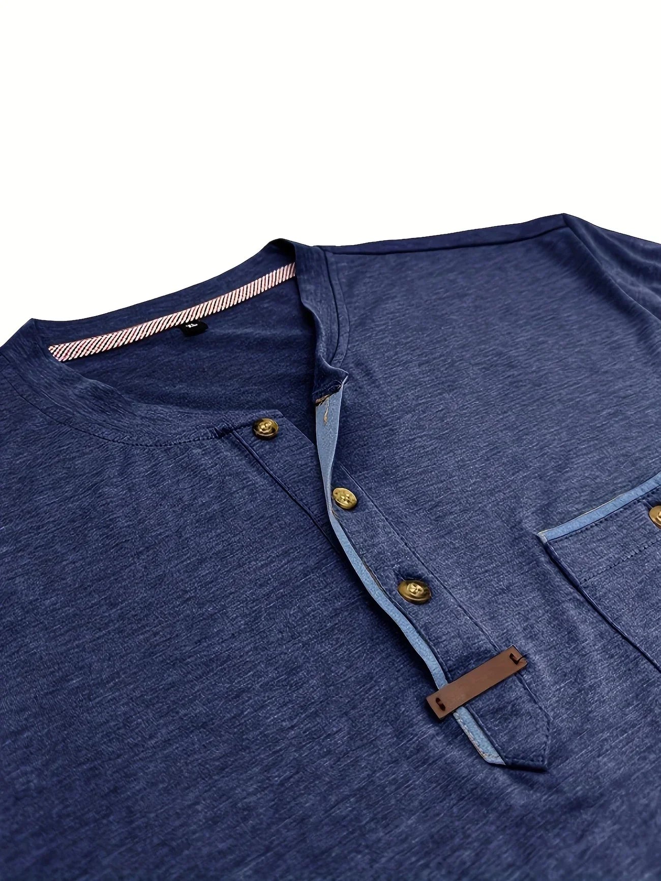 Leblanc™ | T-shirt col rond élégant avec poche