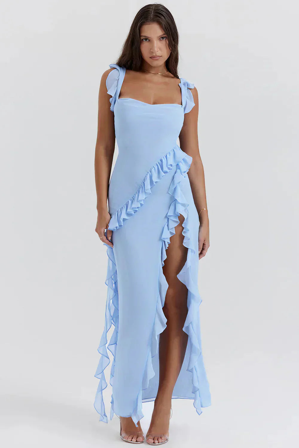 Leblanc™ | Robe élégante avec jambes ouvertes