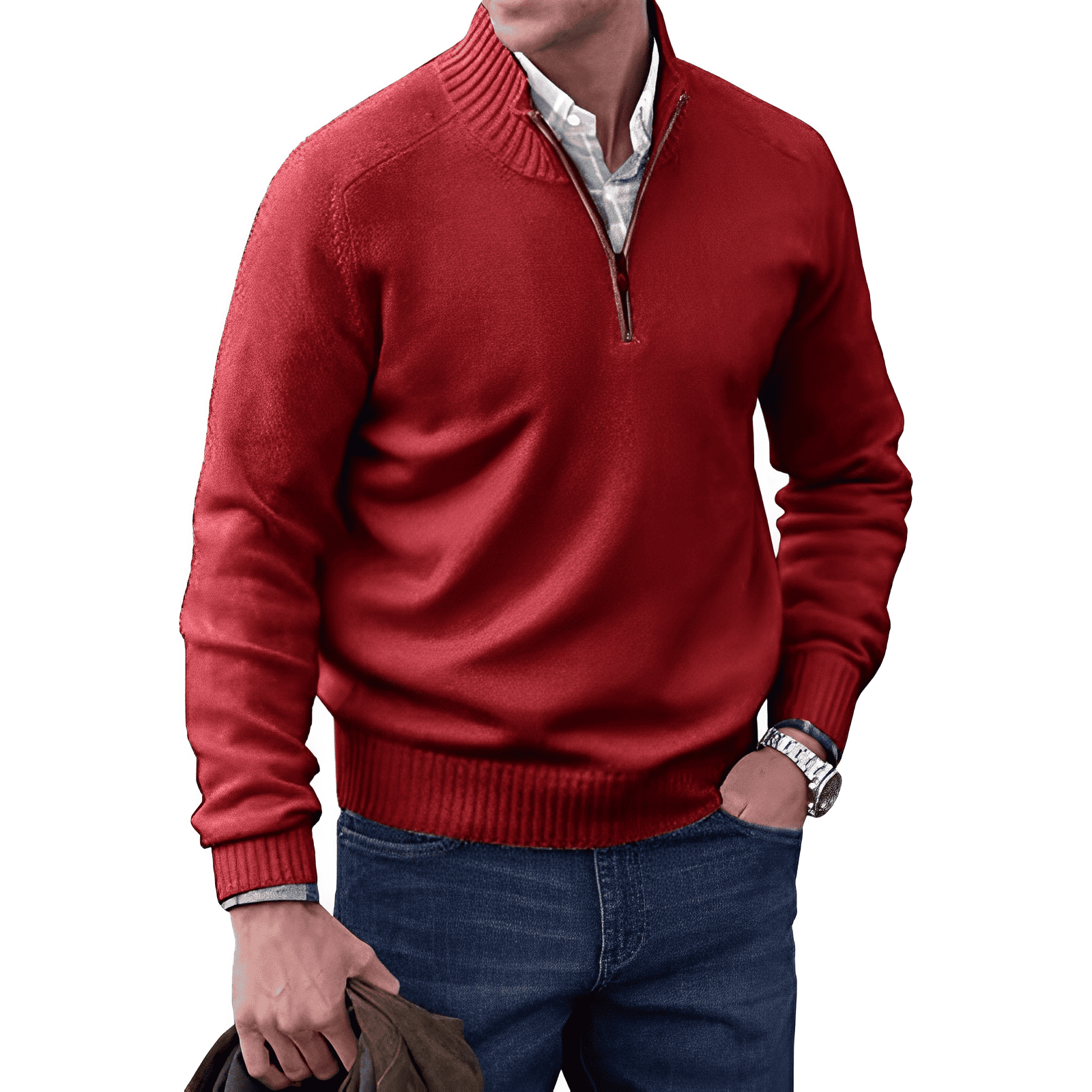 Leblanc™ | Pull zippé moderne