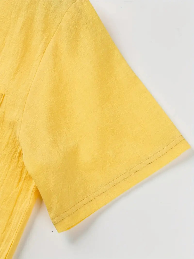 Leblanc™ | Chemise élégante à manches courtes