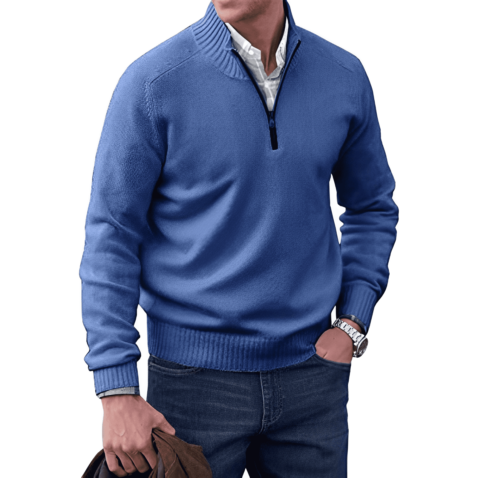 Leblanc™ | Pull zippé moderne