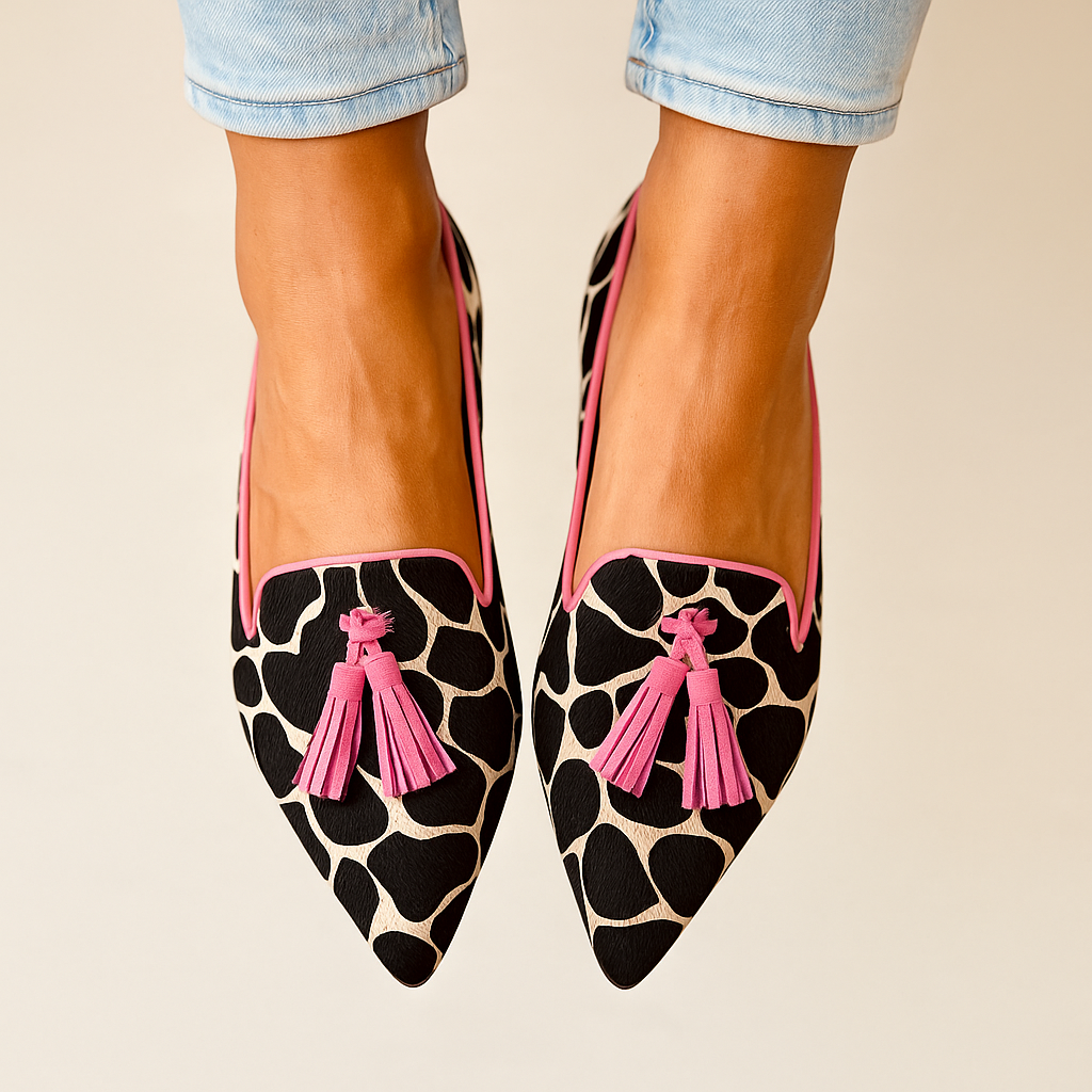 Julia™ - Mocassins Élégants à Touche Audacieuse