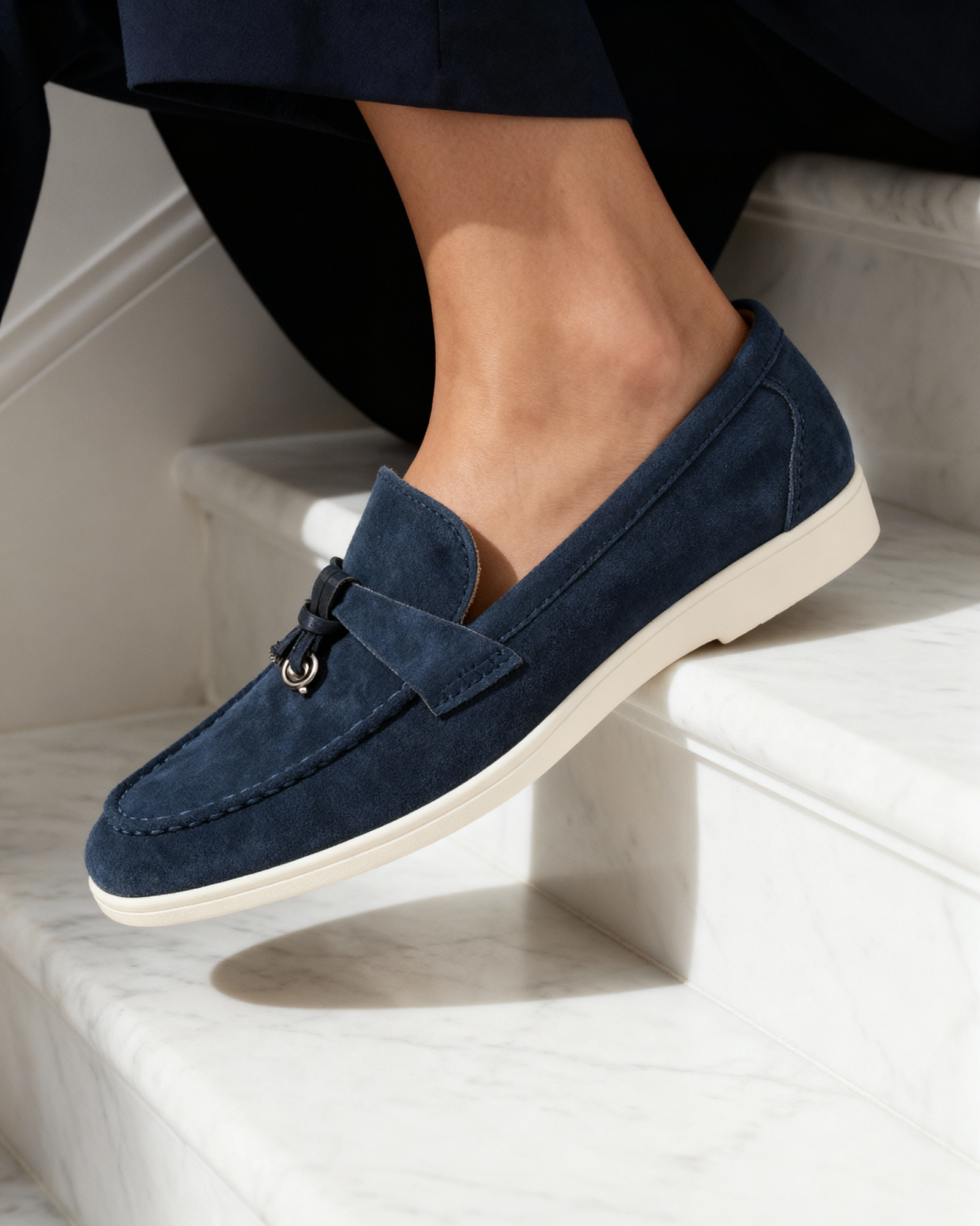 Élise™ – Mocassins en daim premium