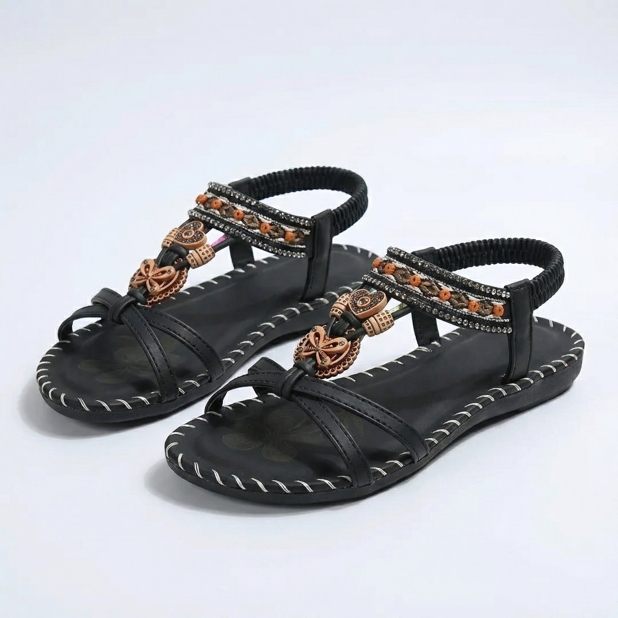 Leblanc™ | Sandales Style Ibiza Alliant Confort et Élégance