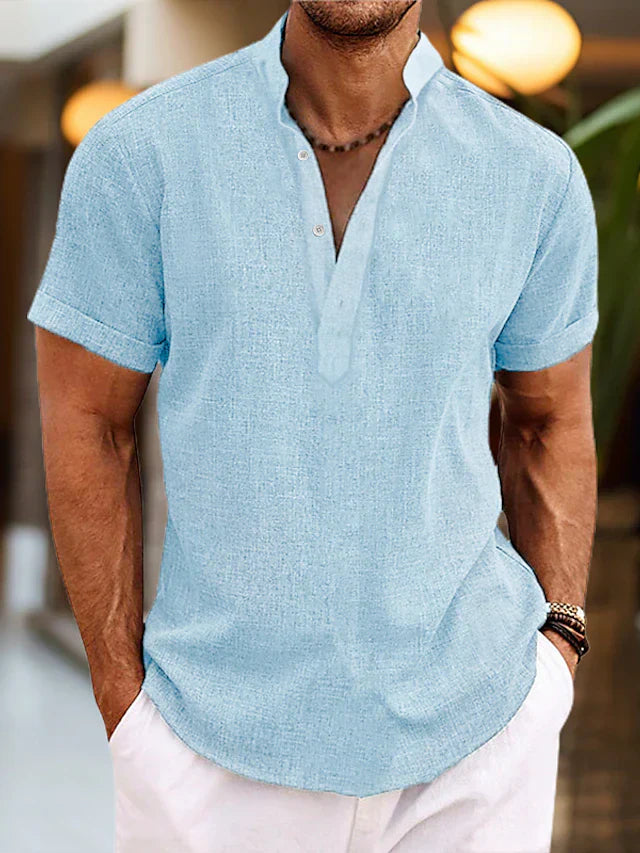 Leblanc™ | Chemise en lin pour hommes