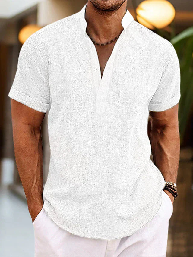 Leblanc™ | Chemise en lin pour hommes