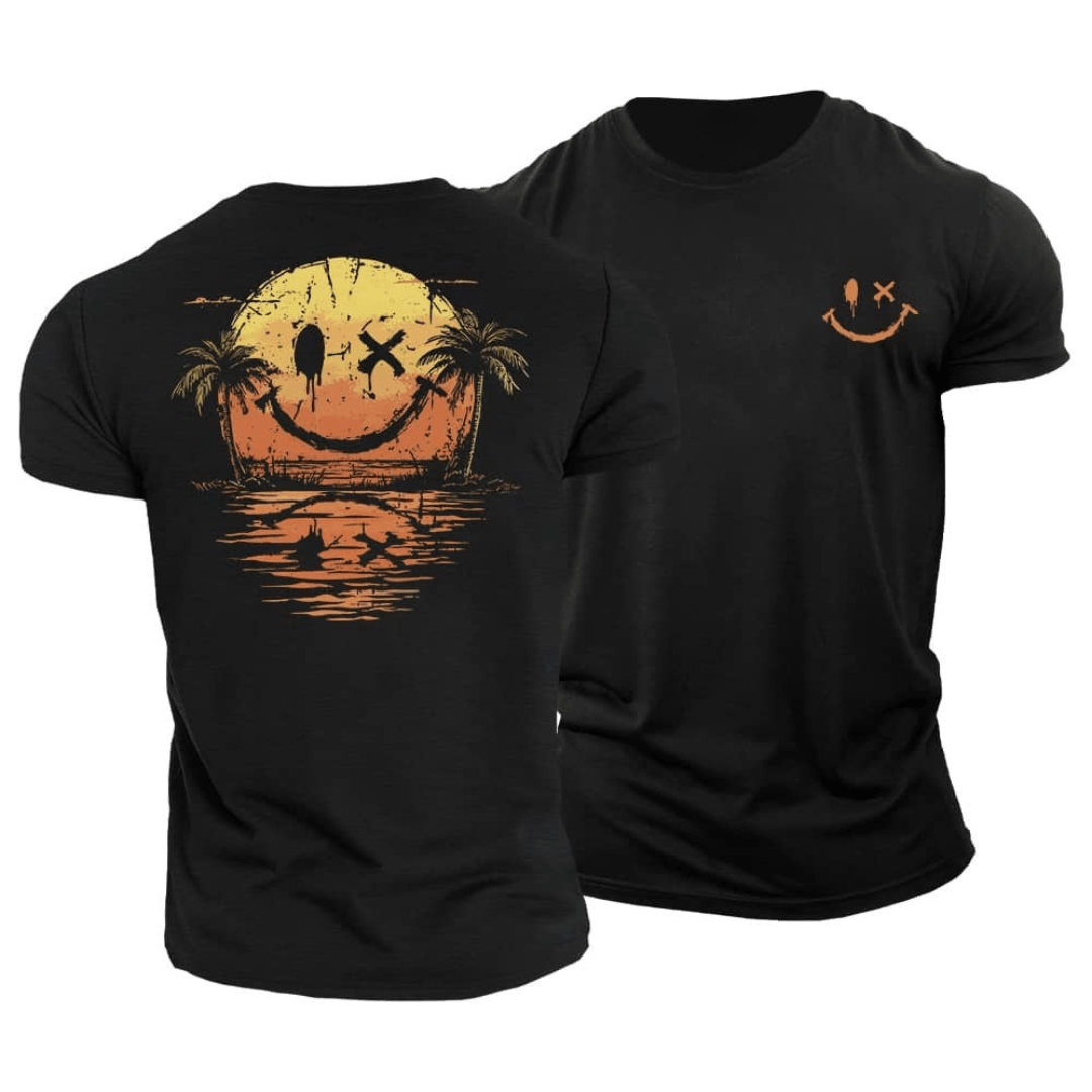 Leblanc™ | T-shirt d’été Smiley Mer