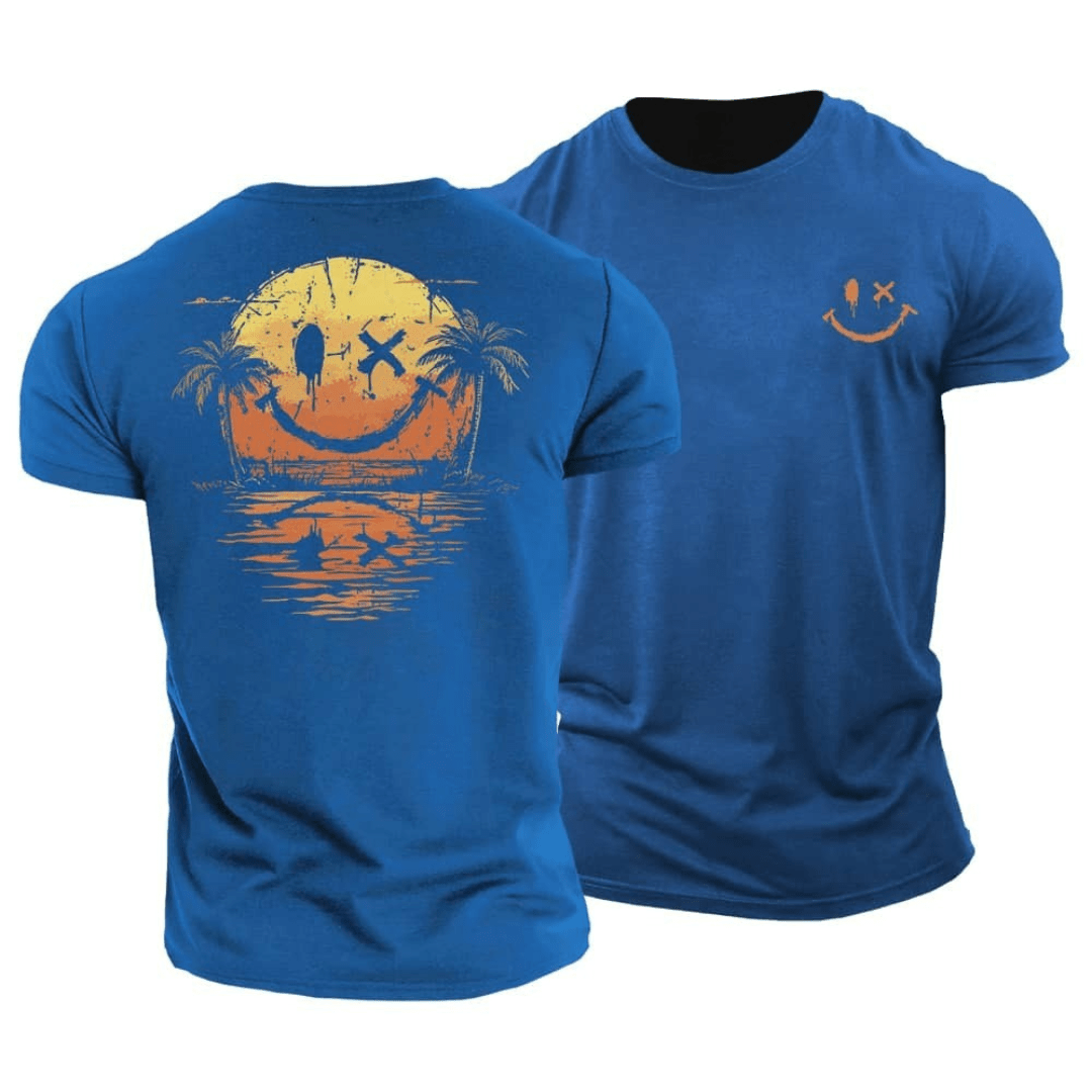 Leblanc™ | T-shirt d’été Smiley Mer