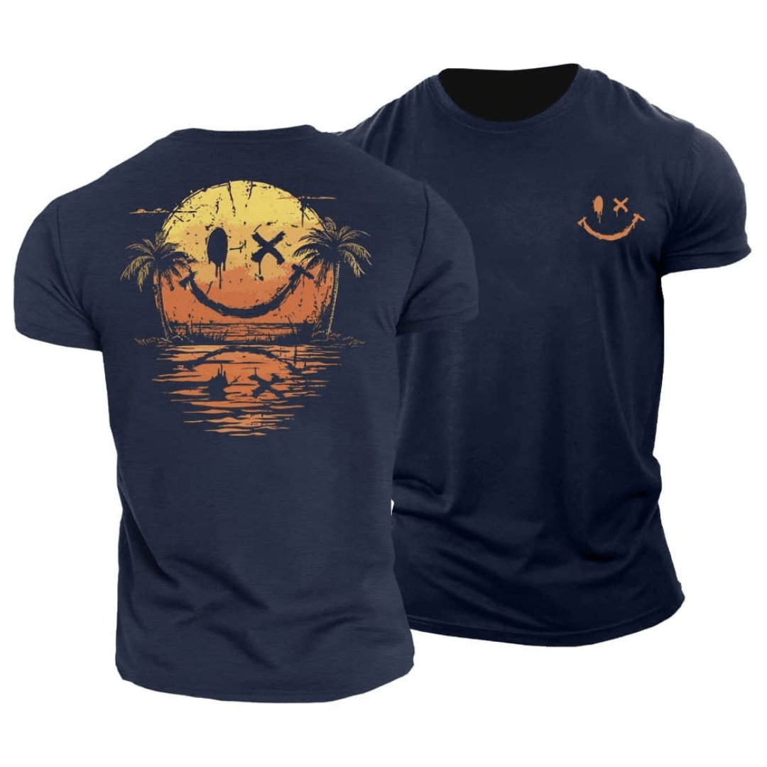 Leblanc™ | T-shirt d’été Smiley Mer