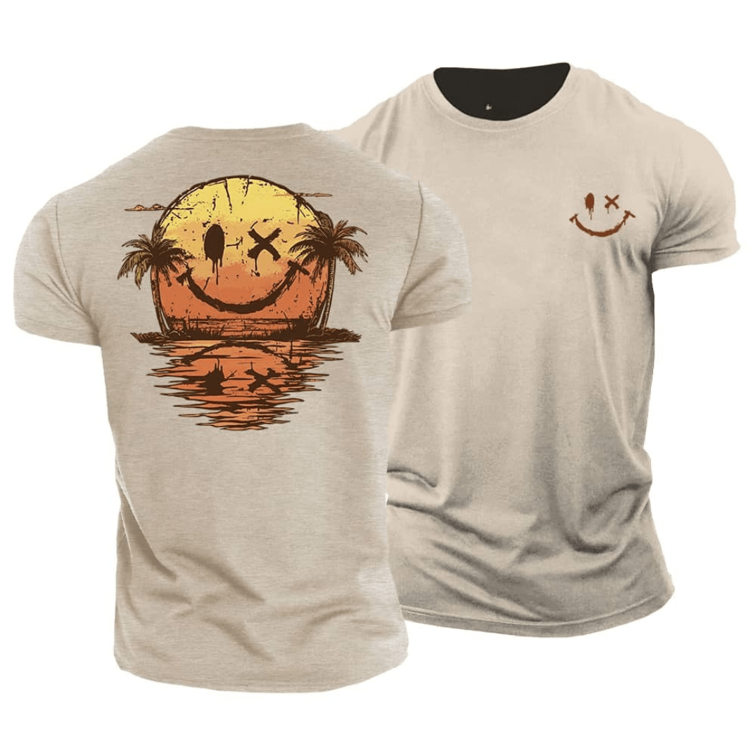 Leblanc™ | T-shirt d’été Smiley Mer