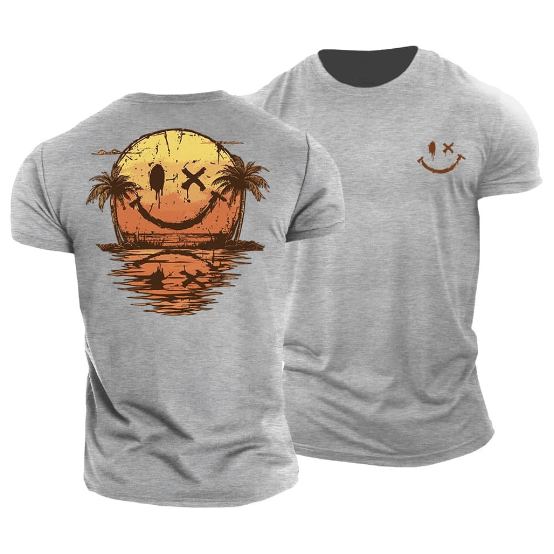 Leblanc™ | T-shirt d’été Smiley Mer
