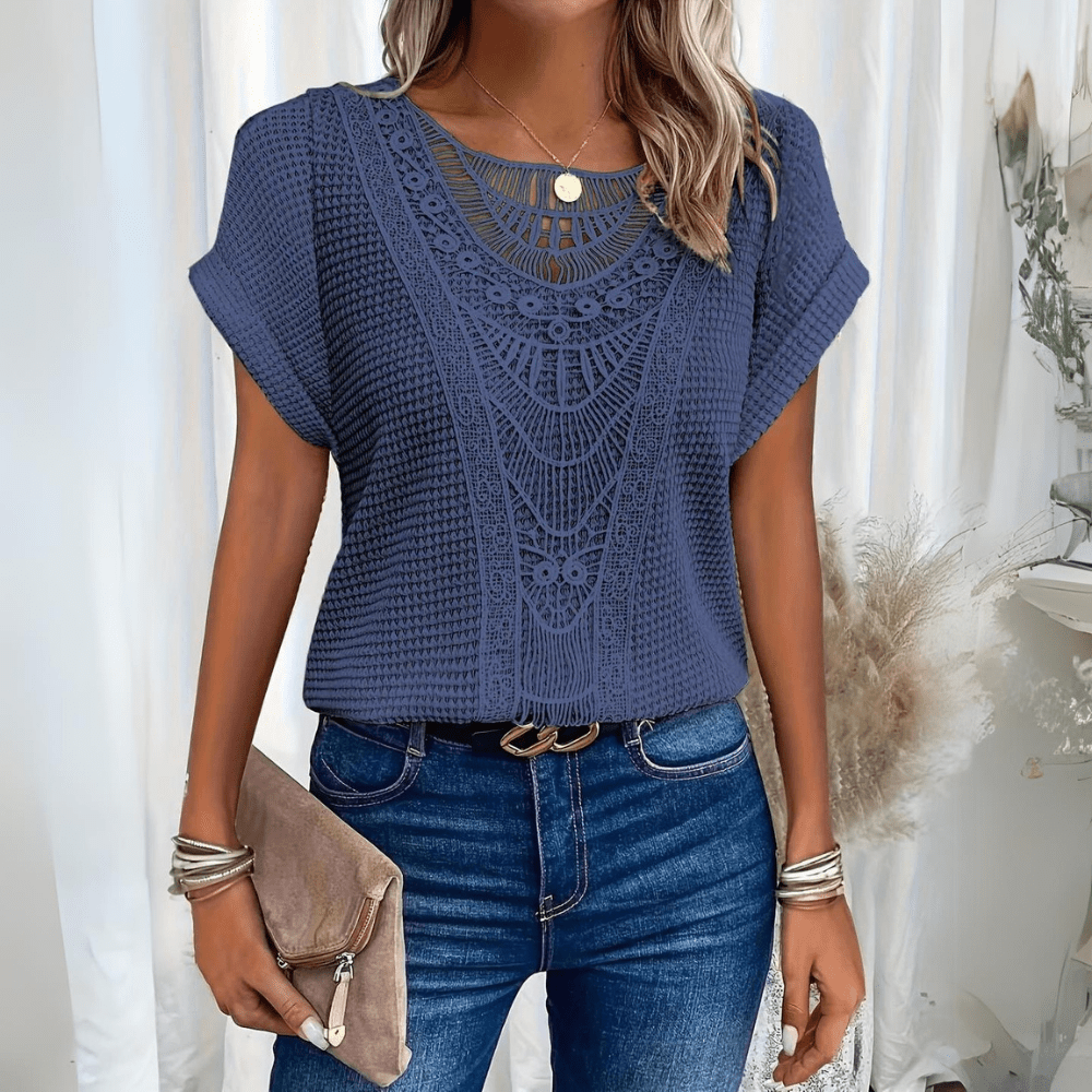 Leblanc™ | Haut chic en dentelle