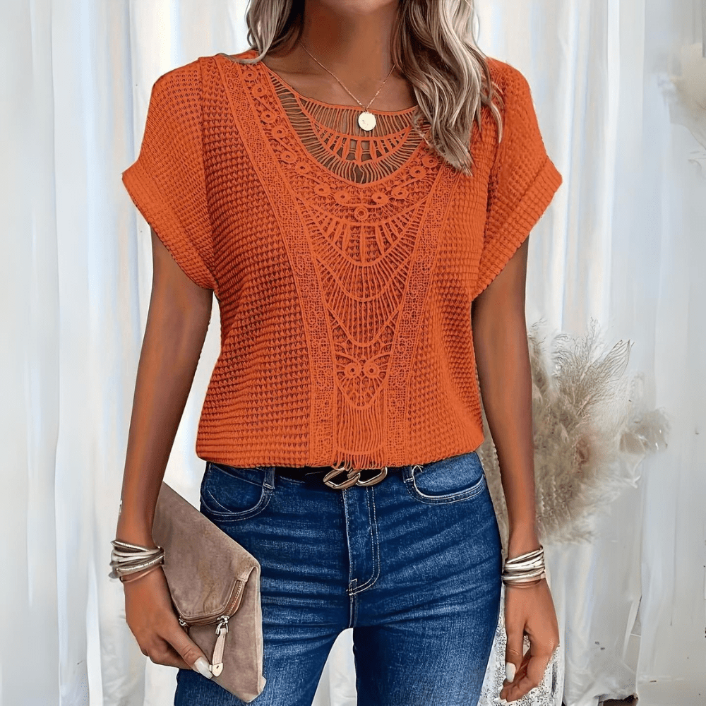Leblanc™ | Haut chic en dentelle