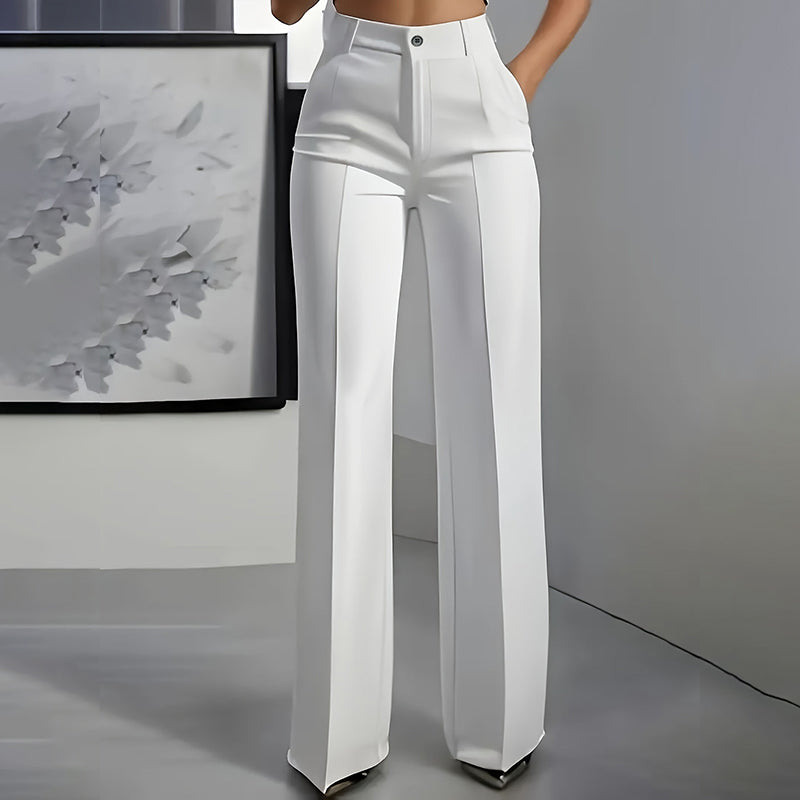 Leblanc™ | Pantalons élégants à taille haute pour femme