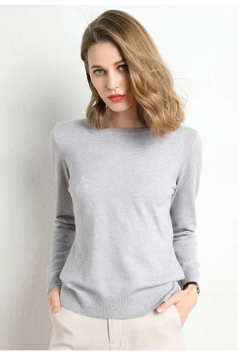 Leblanc™ | Pull confort en laine essentiel